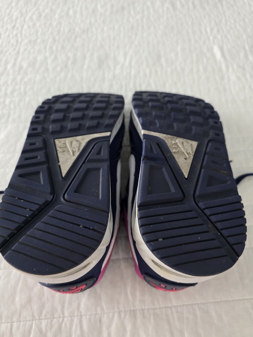 Nike Air Max Navy and Pink Athletic Sneakers Womans 8.5 - Picture 8 of 14